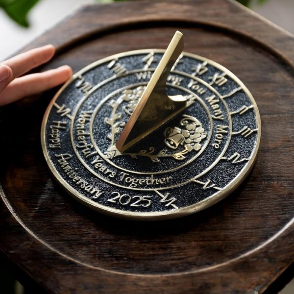 Best Handmade Anniversary Sundial Gift 2024 - Unique Decor - Imagen 3