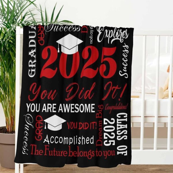 Best Graduation Gift 2025: Class Of 2025 Blanket 30"x40" - Imagen 6