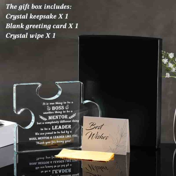 Best Crystal Keepsake For Boss Appreciation - Gift Idea - 画像 (6)