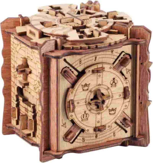 Best 3d Wooden Puzzle: Idventure Cluebox Camelot Challenge