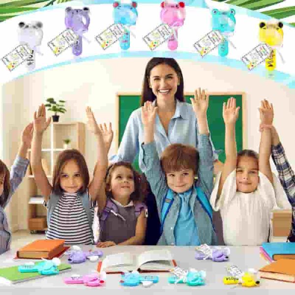 48 Pcs Summer Kids Handheld Fans - Perfect End Of Year Student Gifts - immagine 5