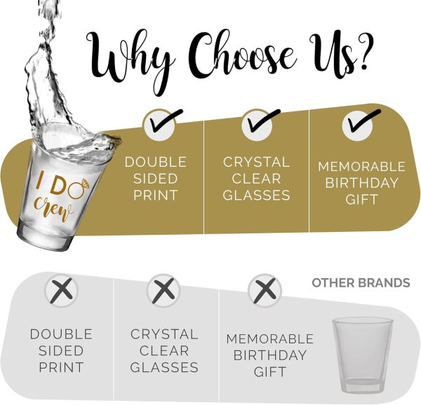 Best Bachelorette Shot Glass Set - Bride & Crew – Image 5