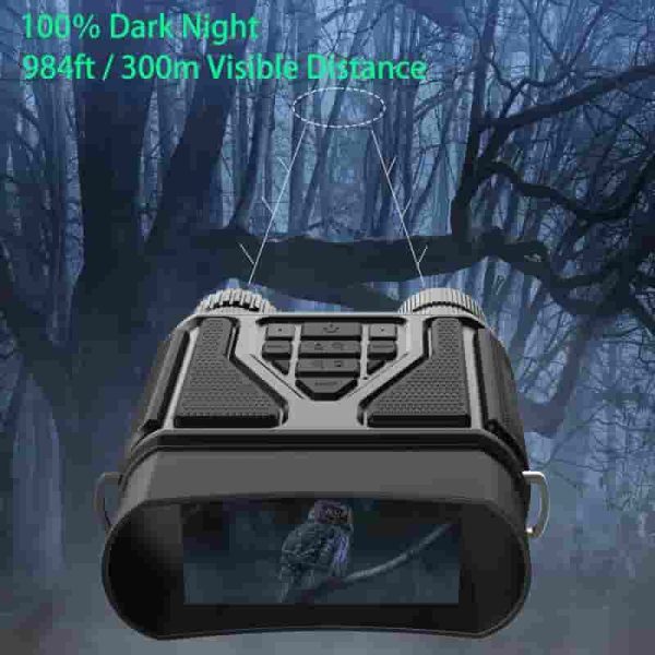 Best Night Vision Goggles For Hunting & Camping - 8x Zoom, Rechargeable - 画像 (3)