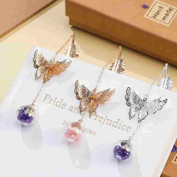 Top Vintage Feather Bookmark Gift For Women & Readers - 画像 (2)