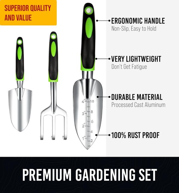 22-piece Heavy Duty Gardening Tool Set - Best Gardening Gift For Women & Men – Image 2