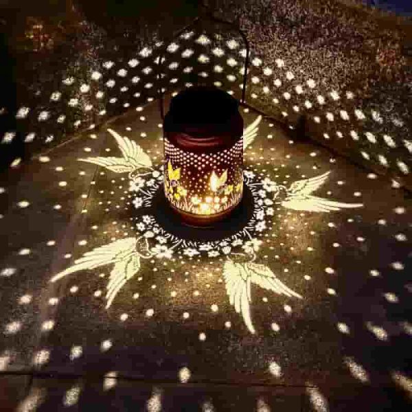 Best Hummingbird Solar Lantern - Waterproof Led Garden Decor Gift - Image 2