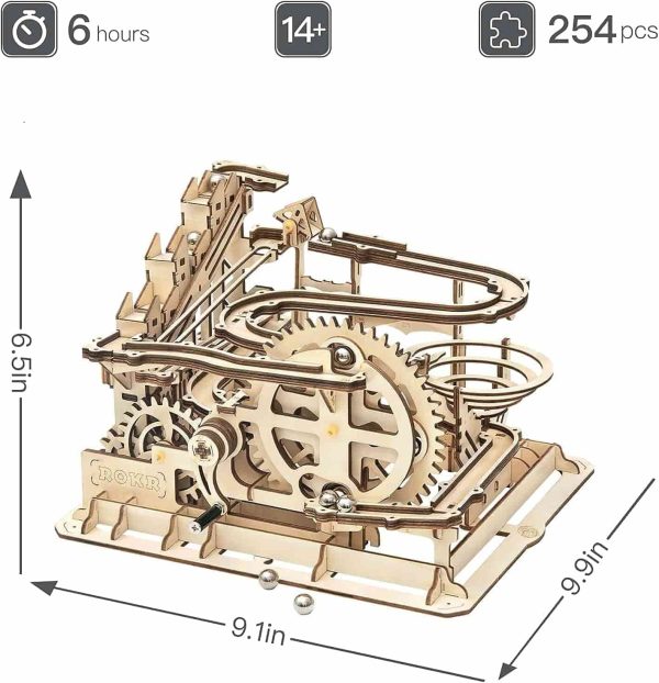 Rokr 3d Marble Run Puzzle Kit Roller Coaster Gift – Image 3