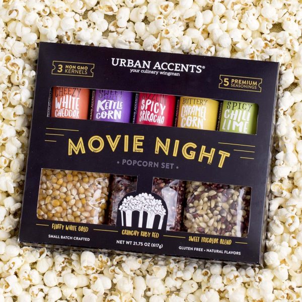 Urban Accents Gourmet Popcorn Variety Set (8-pack) – Image 3