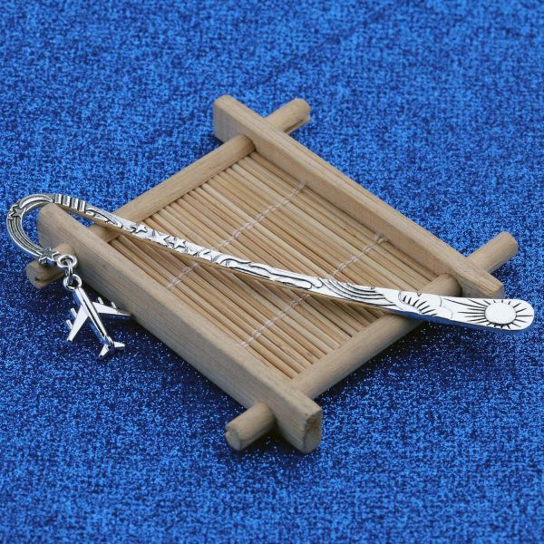 Aktap Airplane Bookmarks Travel Gift Book Jewelry – Image 2
