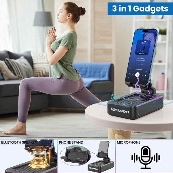 Bluetooth Speaker Phone Stand: Wireless, Anti-slip, Hd Sound - Imagen 2