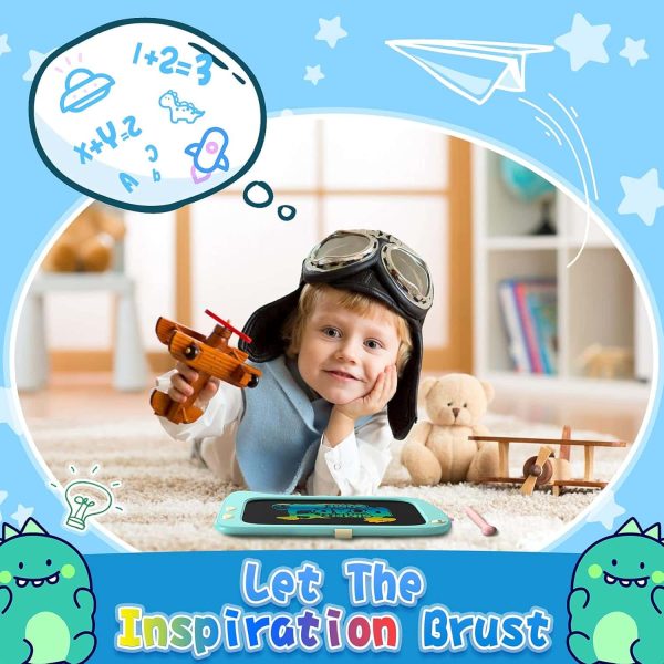Orsen Dinosaur Doodle Tablet Gift Kids 2-7 - 画像 (2)