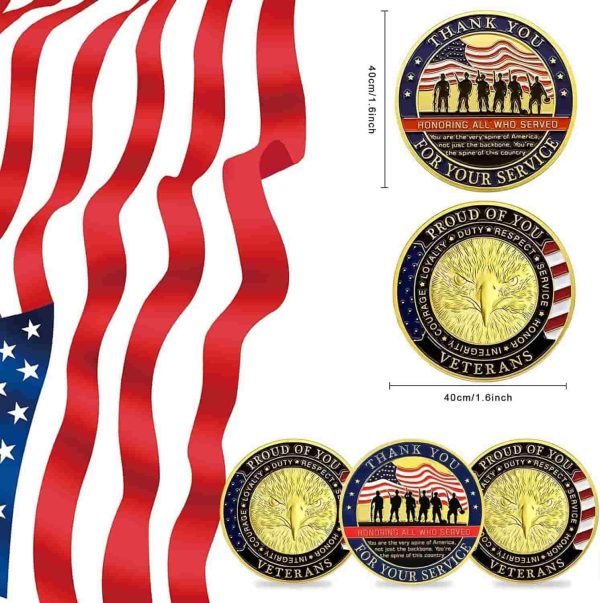 Piaohao Service Veterans Appreciation Coin Gift – Image 2