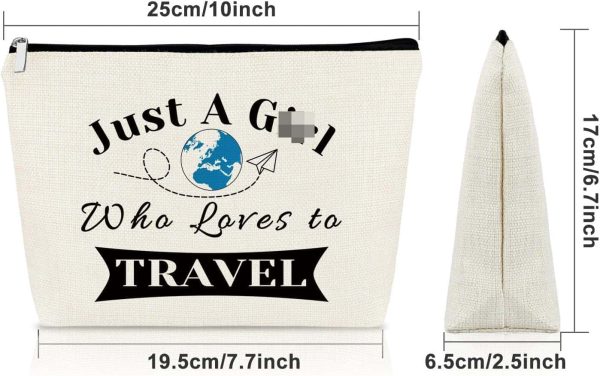 Sazuwu Women's Adventure Travel Makeup Bag - 画像 (3)