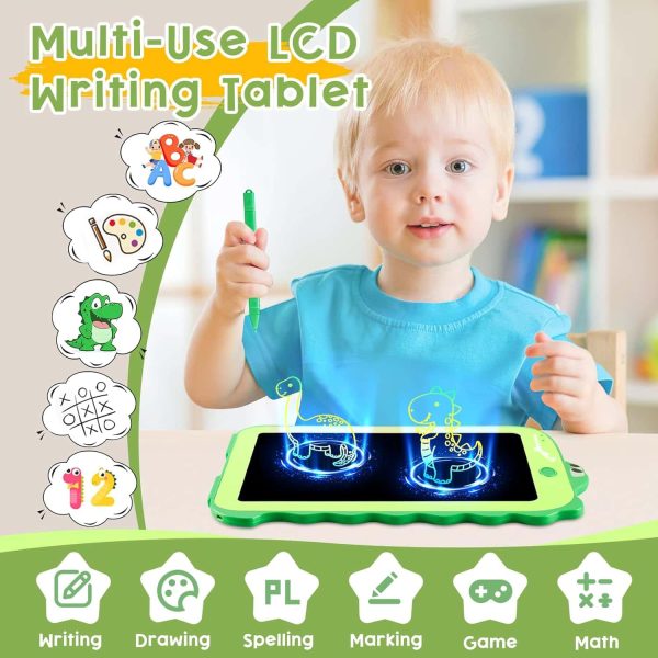 Lcd Kids Tablet Dinosaur Drawing Board 8.5 Gift - Imagen 2