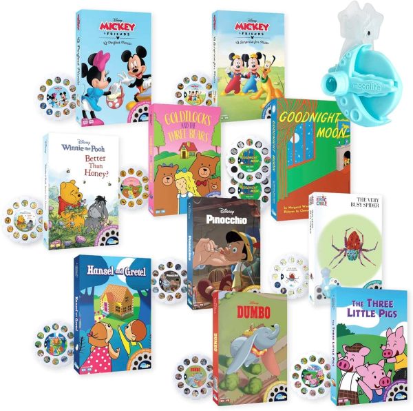 Moonlite Storytime Projector: Magical Kids Learning Gift