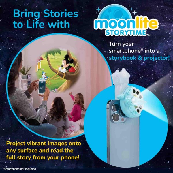 Moonlite Storytime Projector: Magical Kids Learning Gift - Imagem 2