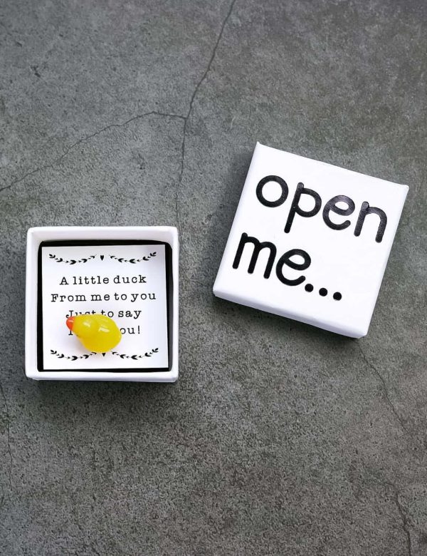 I Love You Valentine's Duck Matchbox Boyfriend Girlfriend - 画像 (3)