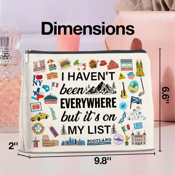 Adventure Travel Makeup Bag - Wanderlust Gift For Women – Image 2