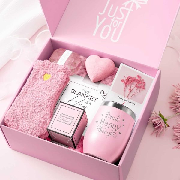 Mothers Day Spa Basket: Rose Luxury Self-care Gifts - Imagen 3
